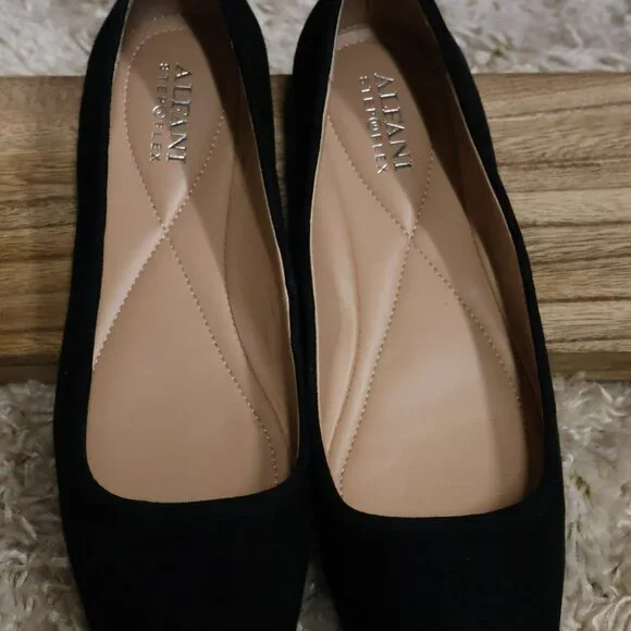 Alfani Womens Neptoon Suede Ballet Flats Goldtip Toe Stepflex 6.5 - Picture 7 of 11